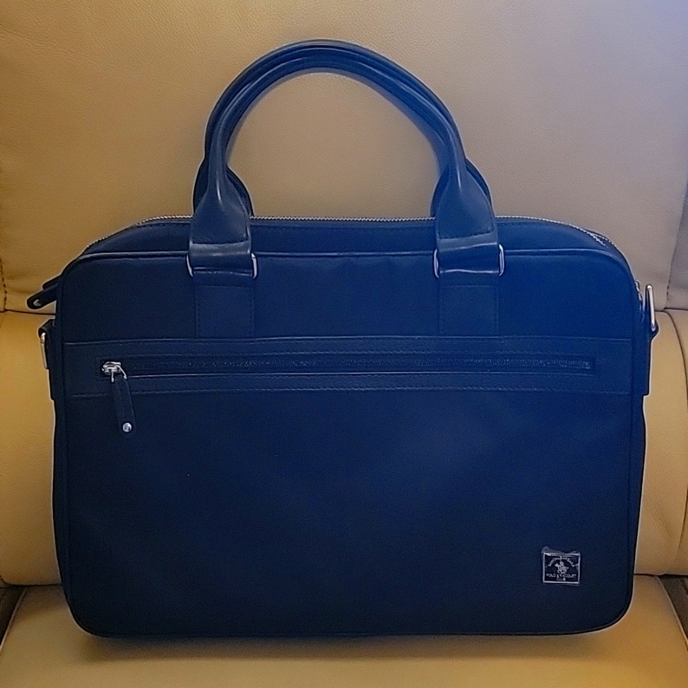 60). New Santa Barbara Polo & Racquet Club Laptop Bag